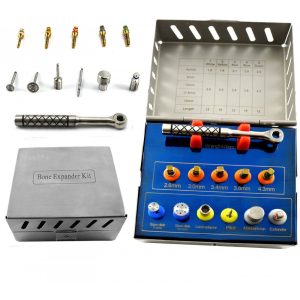 Dental Implant Bone Expander Kit (12 Pcs) with Saw Disks