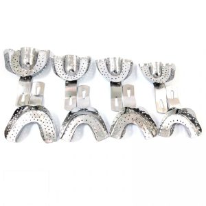 8 pcs Set – Dentistry Impression Materials Tray Dispensers & Dentist Tools