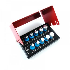Dental Implant Guide & Positioning Kit – Titanium Guided Bur & Surgery Pins